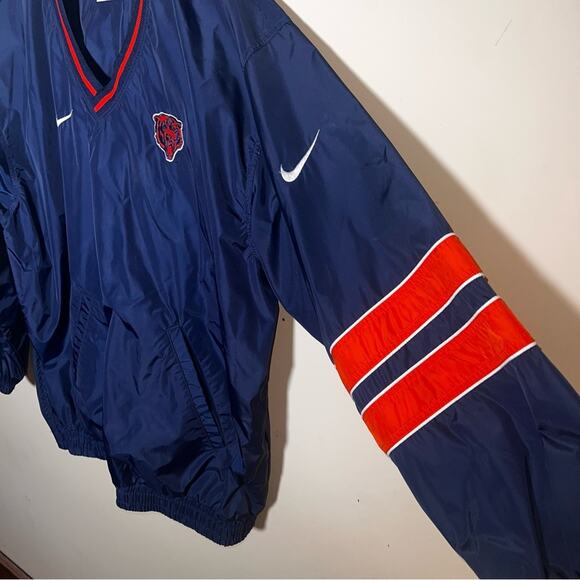 VNTG NFL NIKE PRO LINE CHICAGO BEARS reversible jacket sports team wear XXL - Picture 5 of 6
